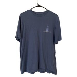 Vineyard Vines Men’s Crew Neck Backboat Line Graphic T-Shirt
